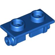 Lego Hinge Brick 1 x 2 Top Plate Thin / Blue