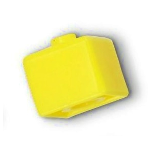 Lego Pen Bead, Square / Yellow
