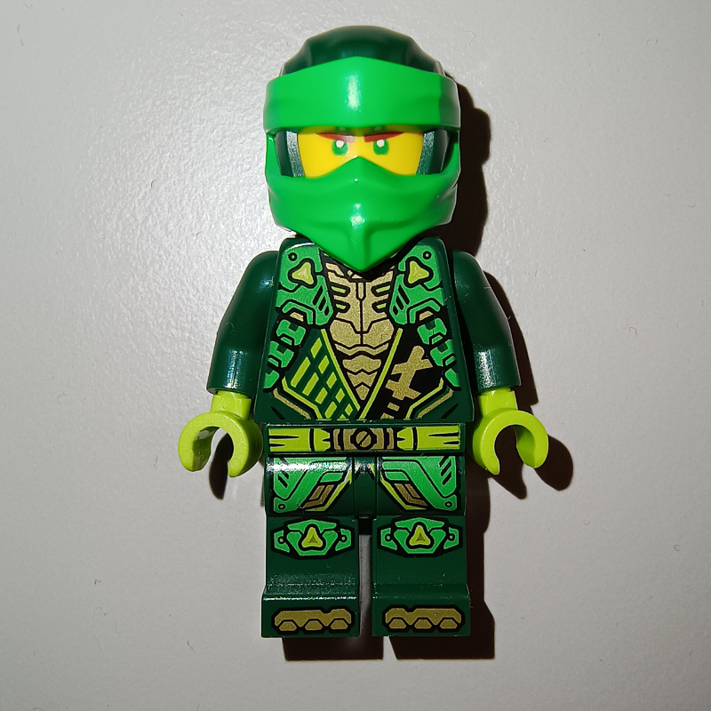 Lego Lloyd, Dark Green Suit, Wrap