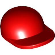 Lego Hat / Cap Short Curved Peak / Red