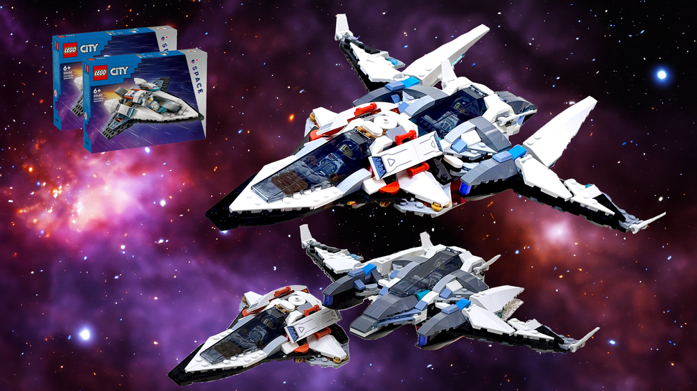 Lego Interstellar Spaceship Upgrade version 6 (2x60430)