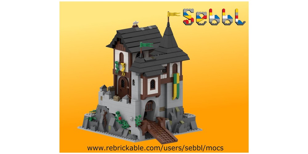 Lego Bear Rock Fortress