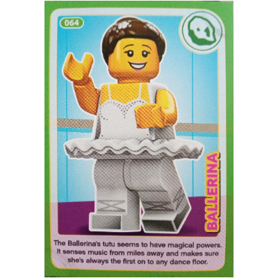 Lego Trading Card, Create the World Incredible Inventions - Ballerina / [No Color/Any Color]