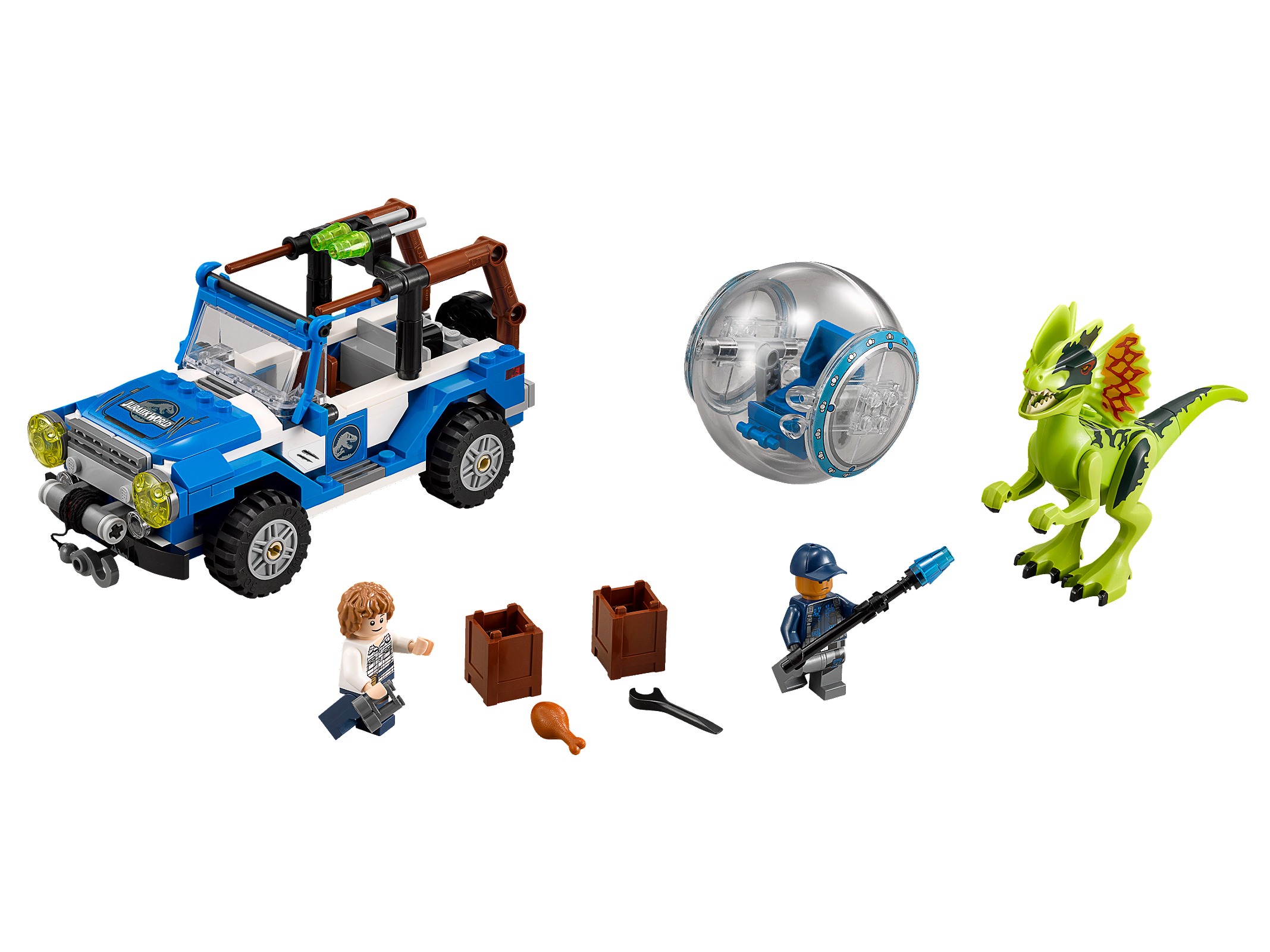 Lego Dilophosaurus Ambush