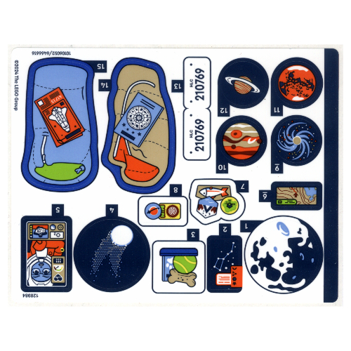 Lego Sticker Sheet for Set 42603-1 / [No Color/Any Color]