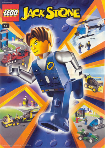 Lego 2001 Mini Jack Stone (4155530/4155529)