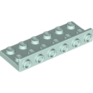 Lego Bracket 2 x 6 - 1 x 6 Inverted / Light Aqua