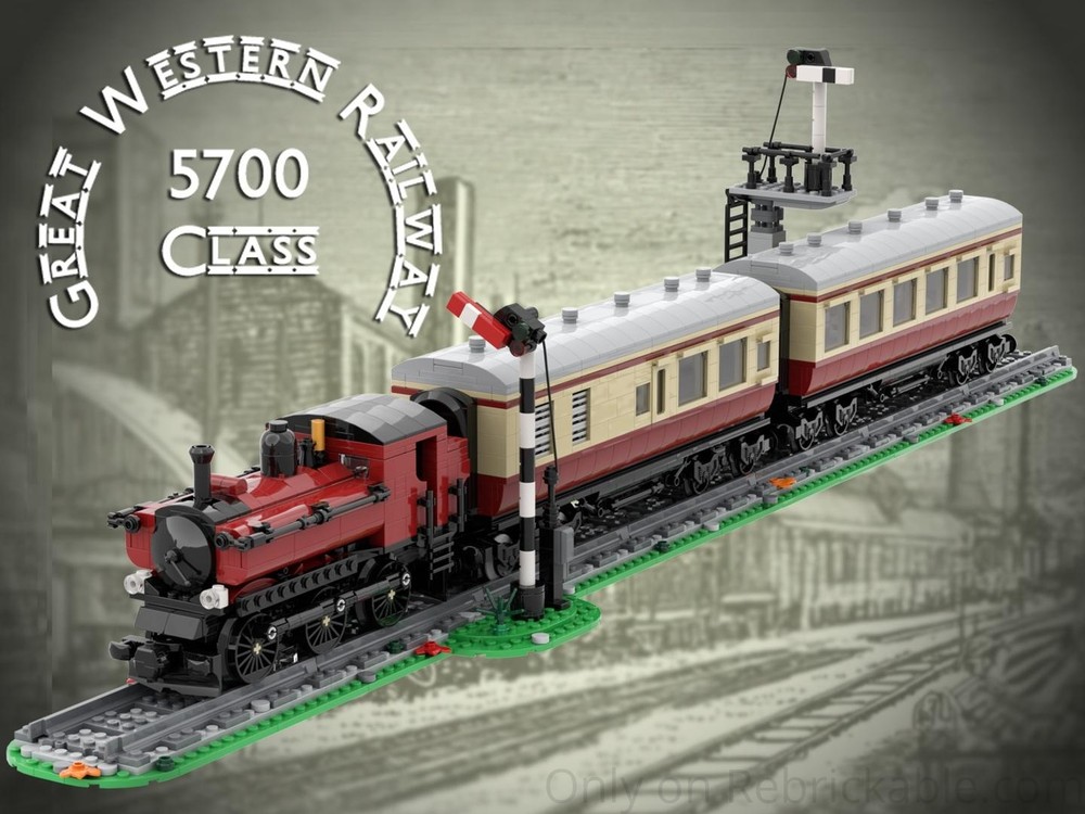 Lego GWR 5700 Class Diorama