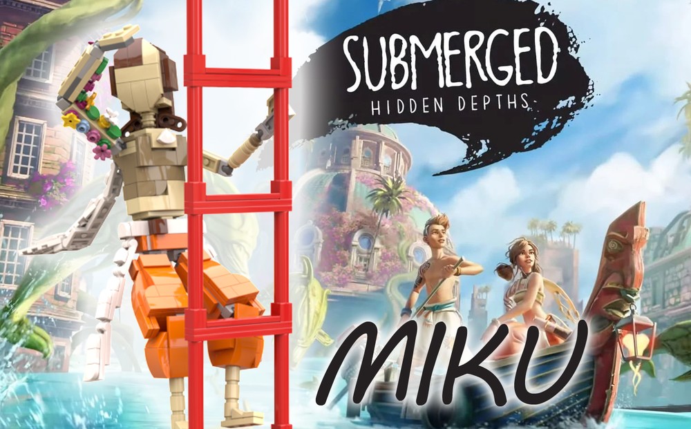 Lego Miku from Submerged: Hidden Depths