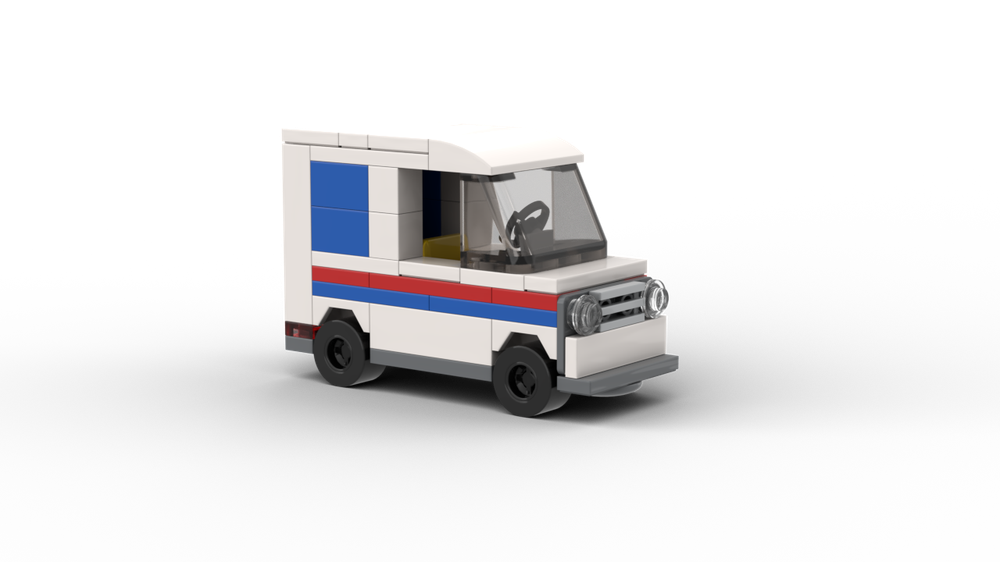 Lego Mail truck