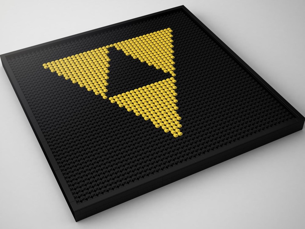 Lego Blacktron I Mosaic