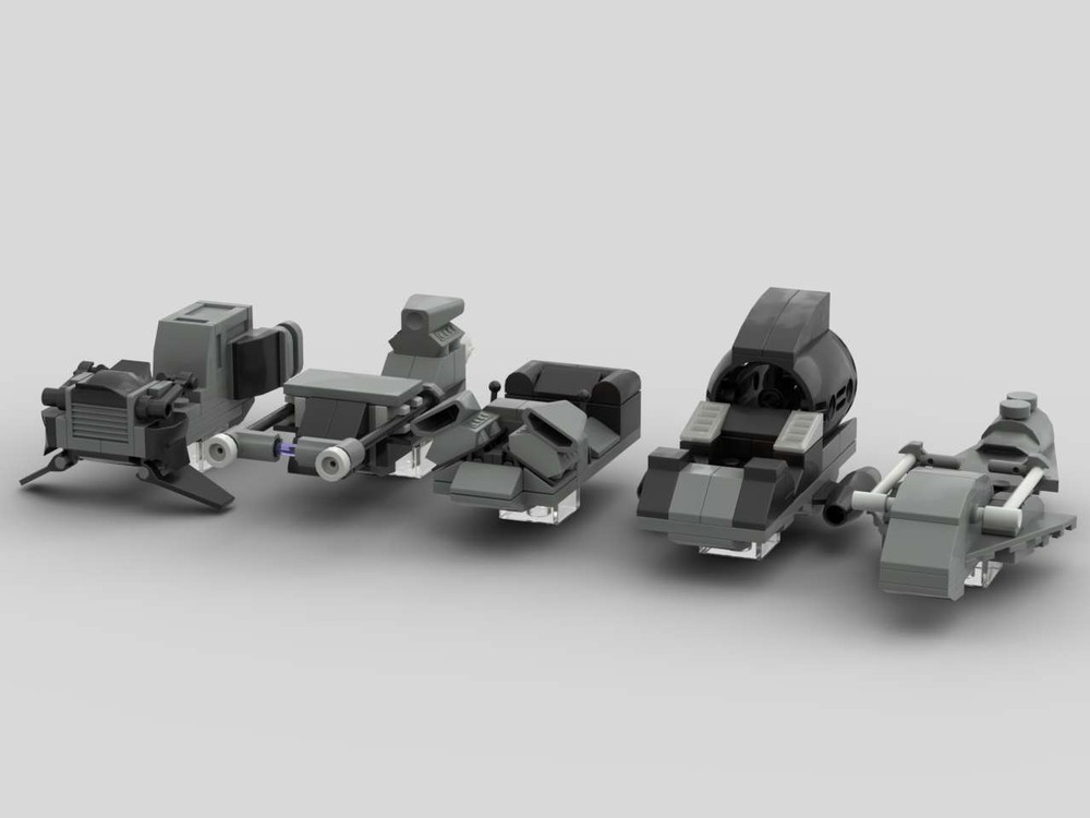 Lego 5 Speeders Set
