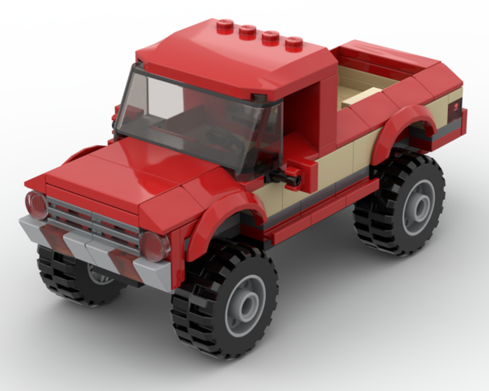 Lego 1980s chevy square body mod
