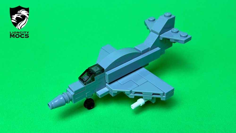 Lego A-4 Skyhawk Tutorial (1:120)