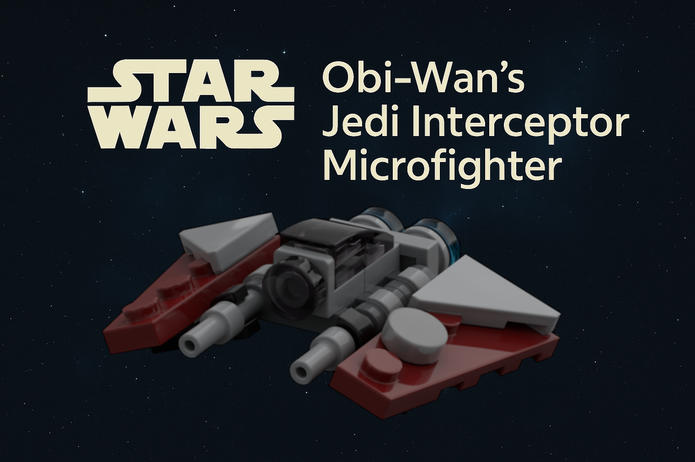 Lego Obi-wan's Interceptor Microfighter