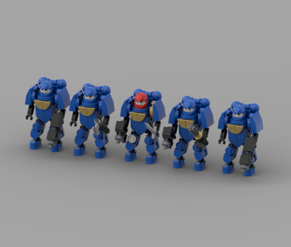 Lego Primaris Reivers ULTRAMARINES