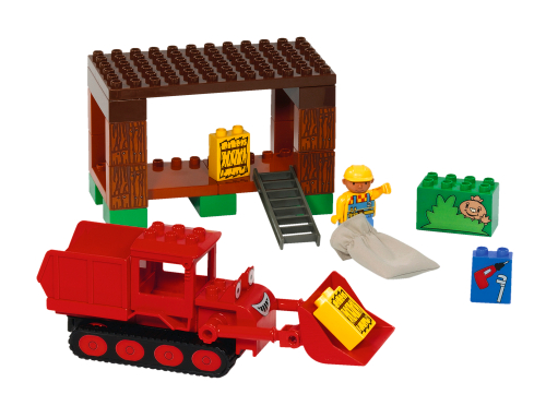 Lego Bob and Muck Repair the Barn