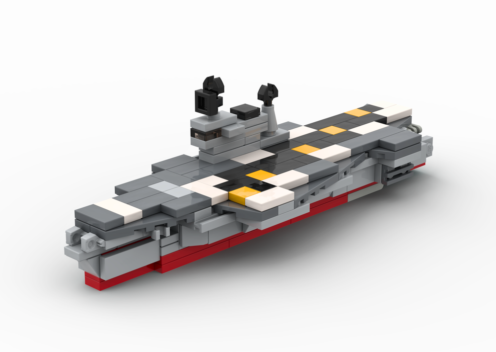 Lego USS Midway CV-41 (Modernized Version)