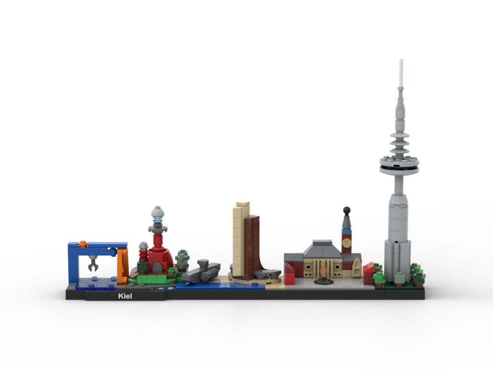 Lego Kiel Skyline