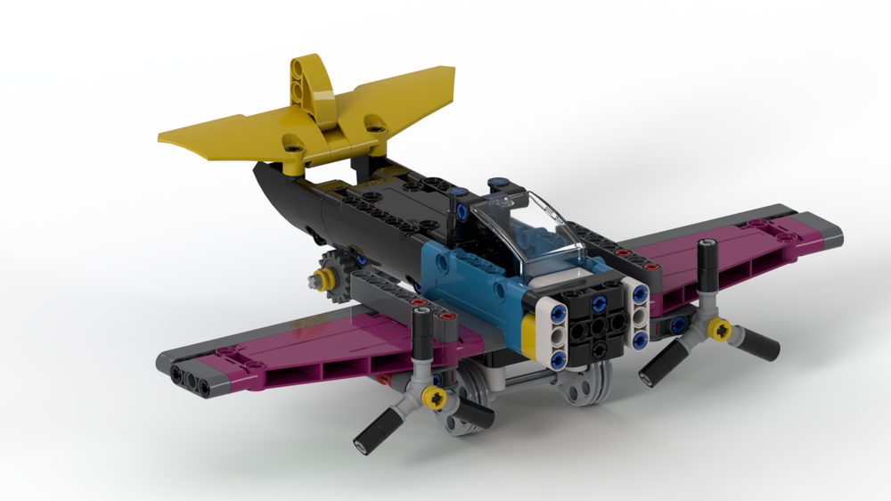 Lego Twin Prop Plane