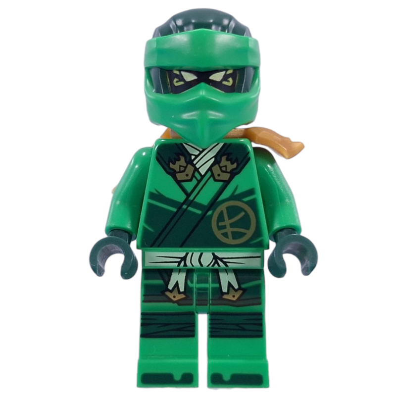 Lego Lloyd - Dragons Rising Robes, Gold Shoulder Bracket