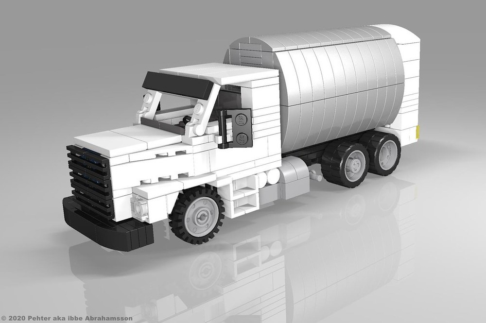 Lego Scania 112h Milk truck