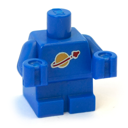 Lego Baby / Toddler Body with Fixed Arms with Classic Space Logo Print