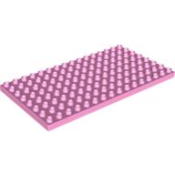Lego Duplo Plate 8 x 16 / Bright Pink