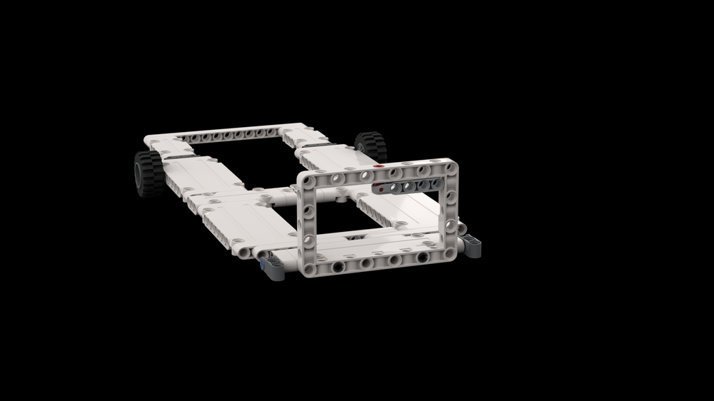 Lego trailer for small rc cars v1