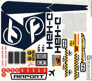 Lego Sticker Sheet for Set 7840-1