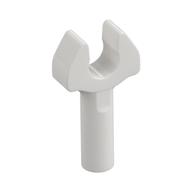 Lego Bar 1L with Clip [Cut Edges and One Side Hole] [Full Clip] / White