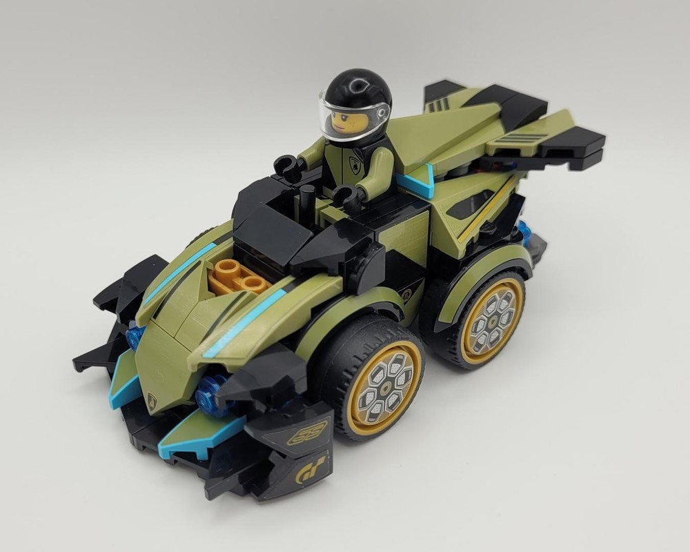 Lego Tooned Lamborghini Lambo V12 Vision GT