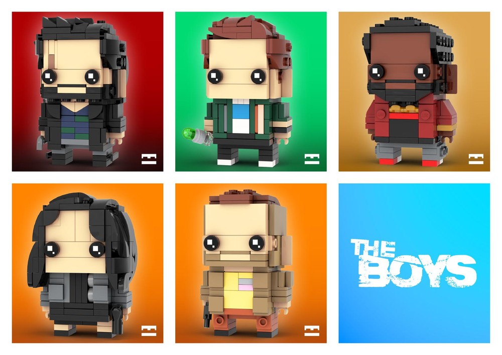 Lego The Boys Brickheadz Collection LEGO MOC - Amazon Prime Video The Boys