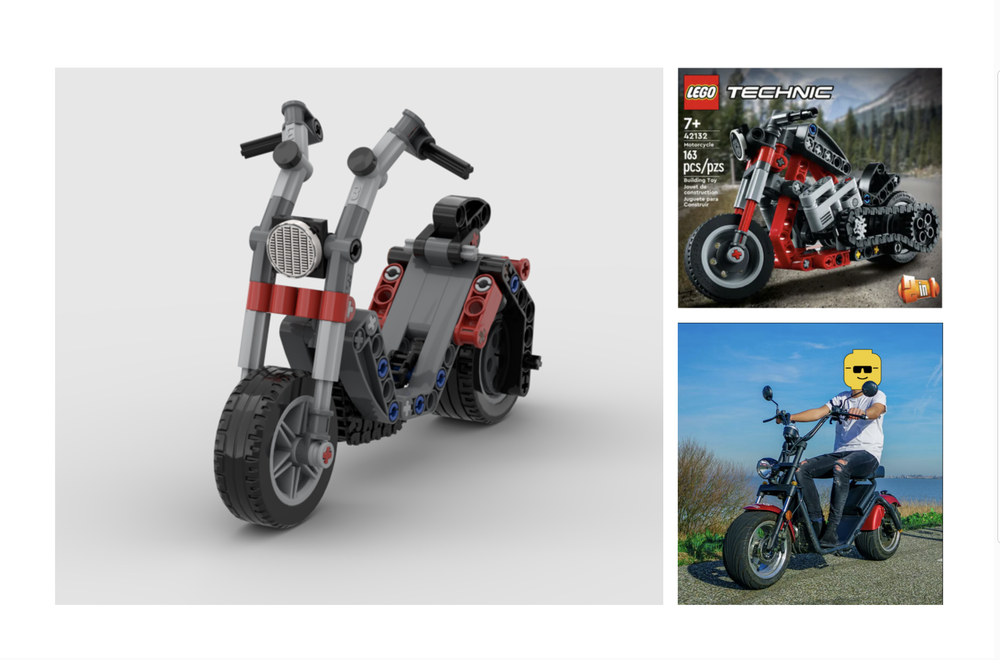 Lego 42132 E-chopper