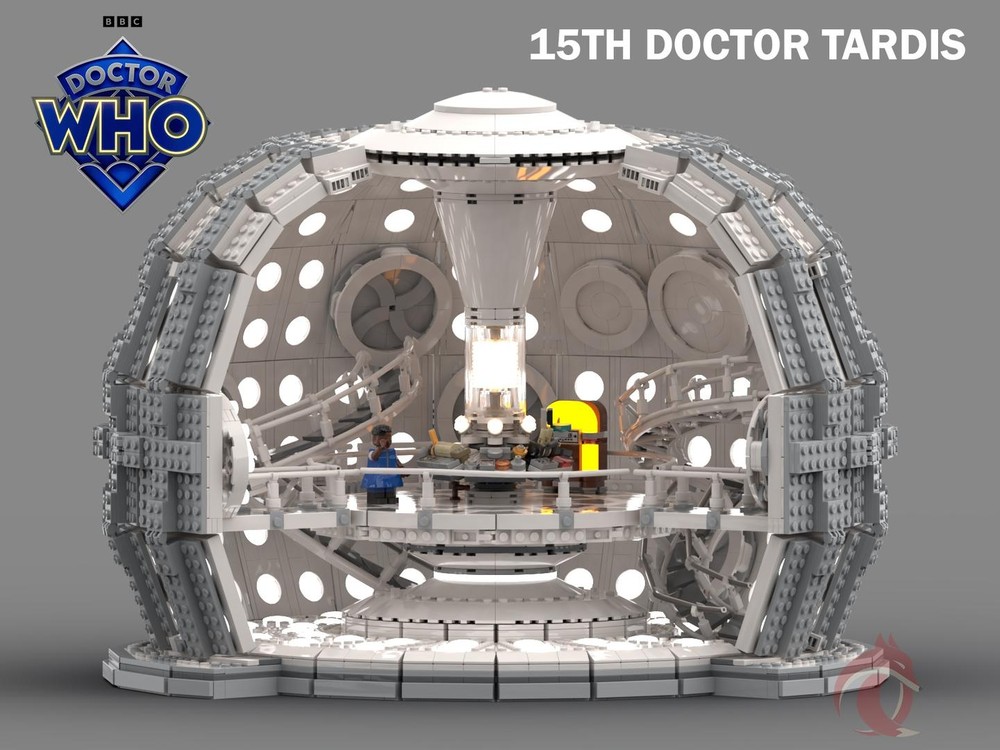Lego Doctor Who - 15th doctor Tardis