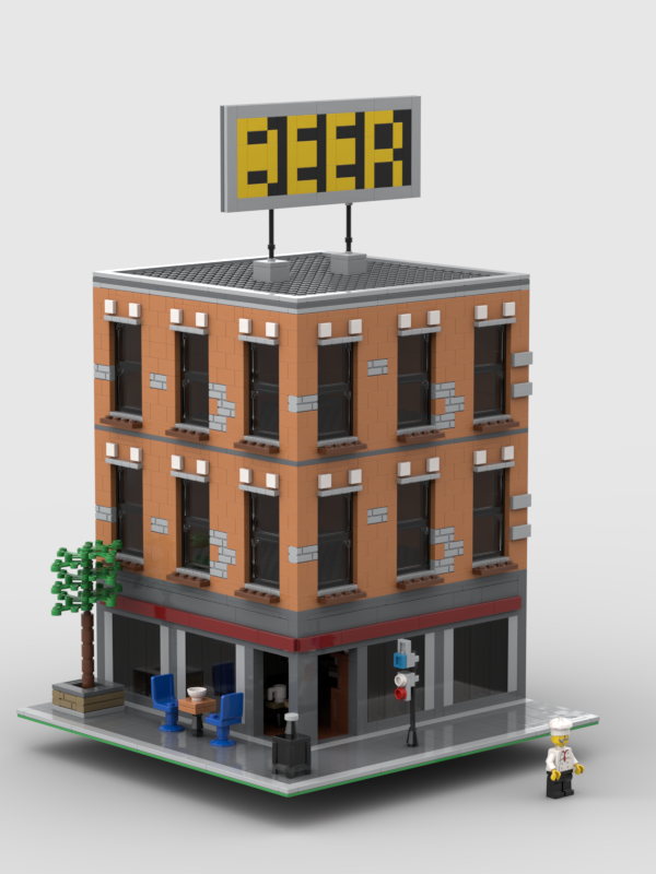 Lego "A good beer" corner