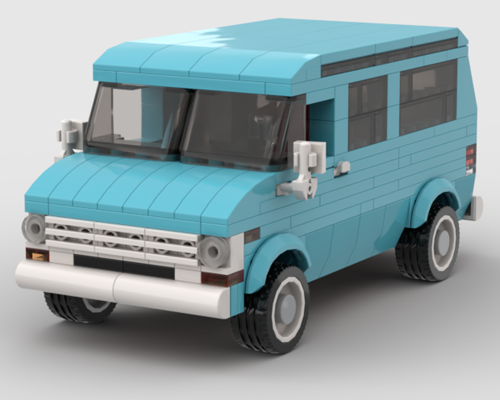 Lego 1977 g30 conversion van