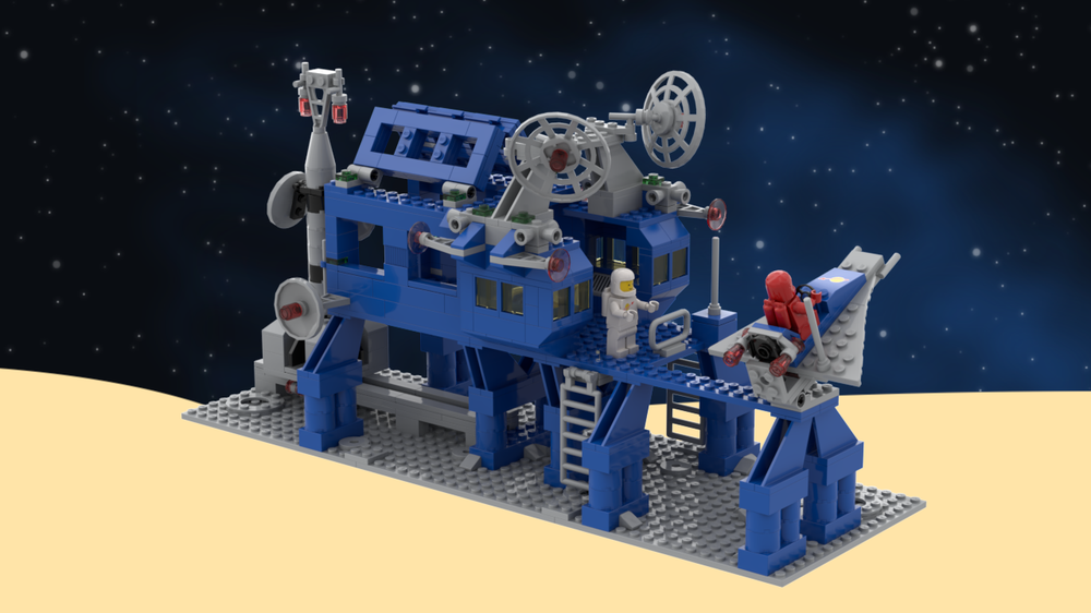 Lego Classic Space Reimagined: Intergalactic Command Base 6971