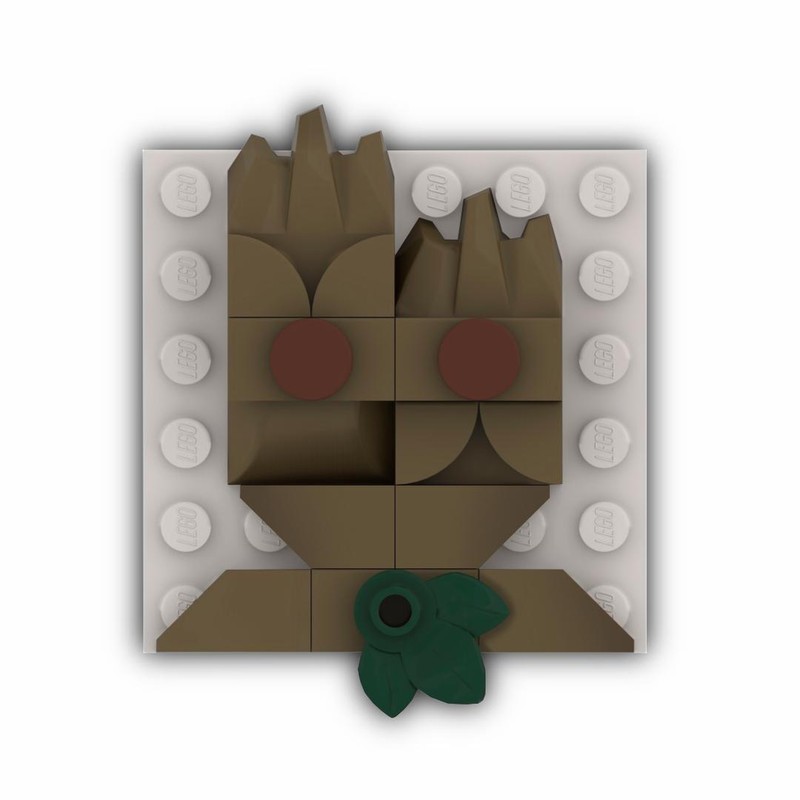 Lego GROOT Mini Mosaic (Designed for LEGO X Levi's)