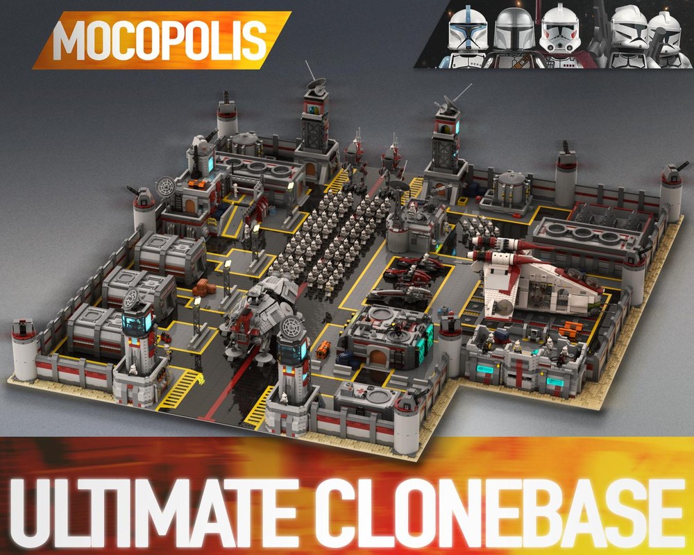 Lego ULTIMATE CLONE BASE BUNDLE