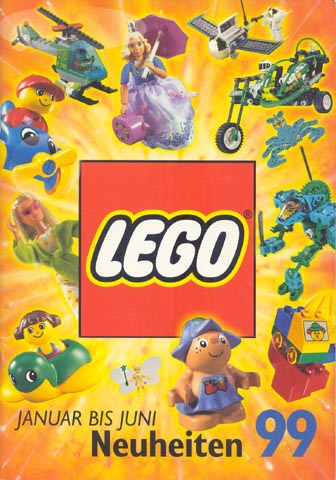 Lego 1999 Dealer Catalog Novelties Jan. - Jun. German (927.275-D)
