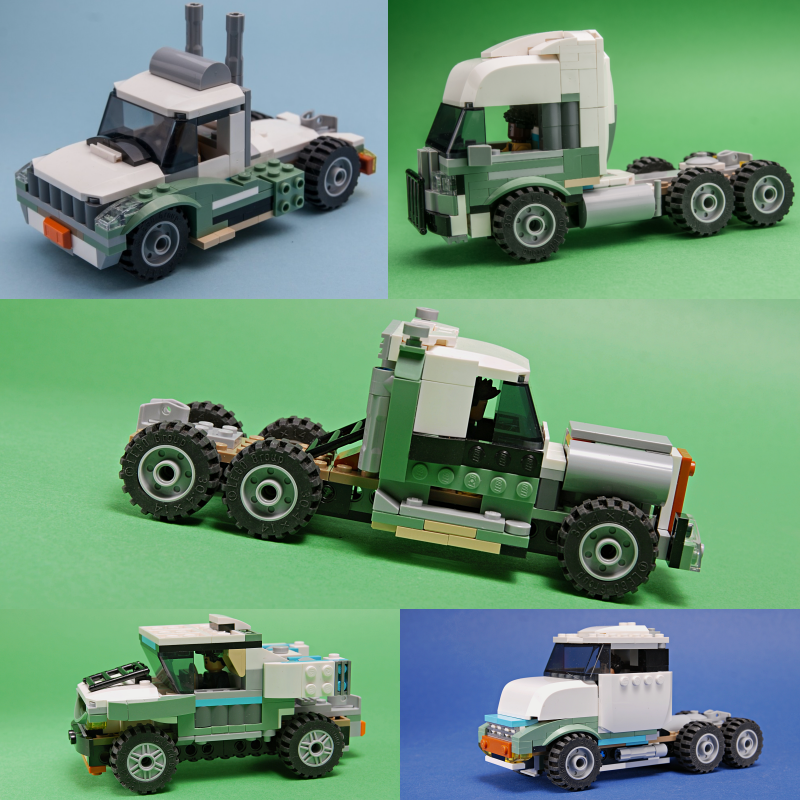 Lego 76966 Various Truck Conversions