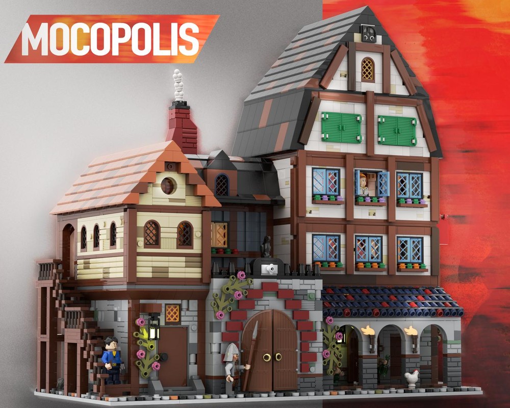 Lego Modular Medieval French House #2