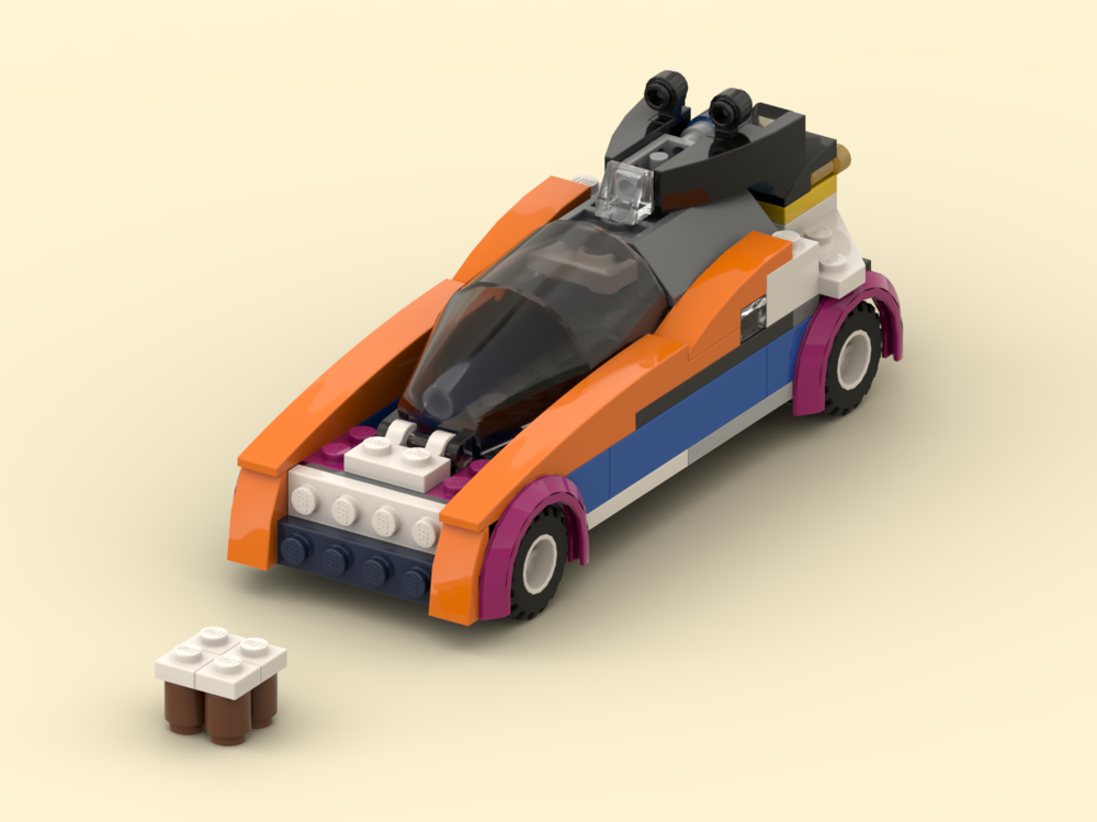 Lego ninja go car