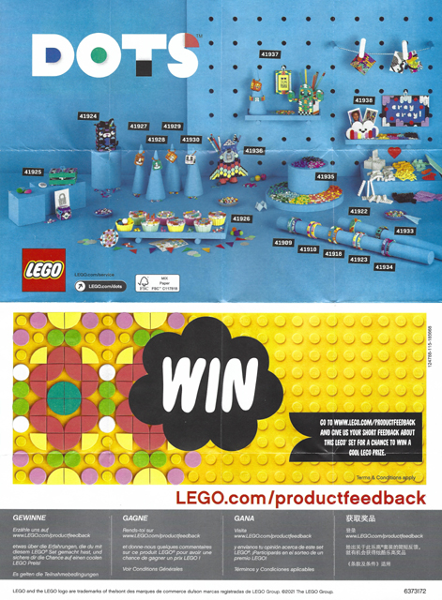 Lego 2021 Mini Dots North America (6373172)