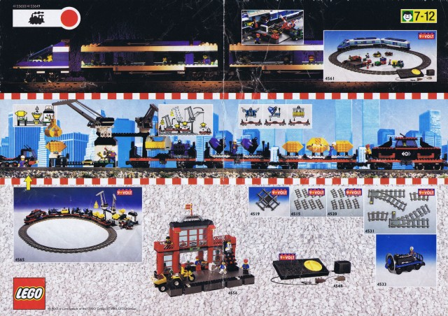 Lego 2001 Mini Train (4155650/4155649)