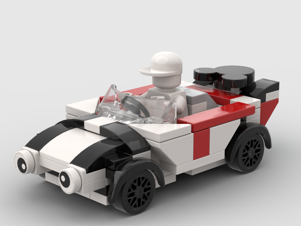 Lego Micky Drives Race Car