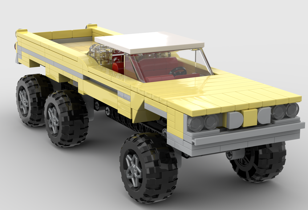 Lego 1959 Pontiac Catalina 6X6 - The Madman