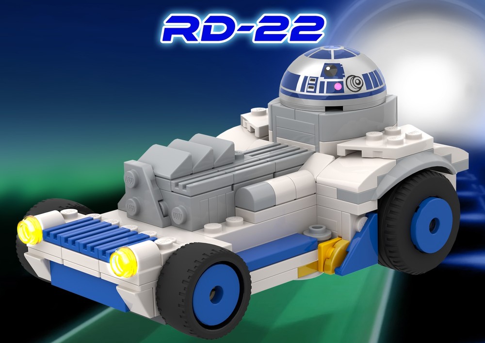 Lego RD-22 – Hot Wheels: R2D2