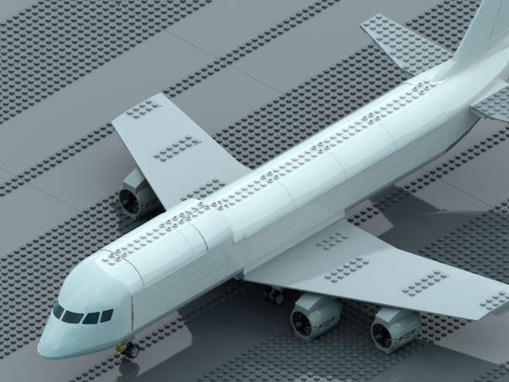 Lego Boeing 747-8 cargo